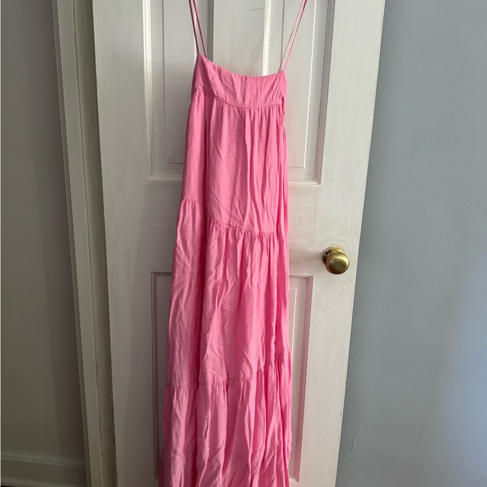 Moon River Maxi Pink Dress